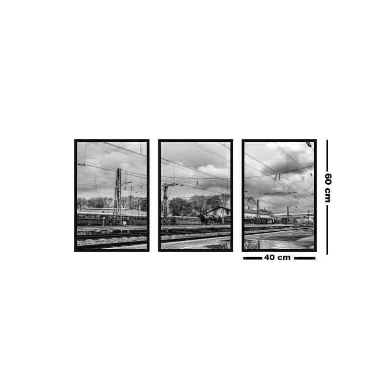 Lifelines Canvas Wall Art - Set Of Three media 6