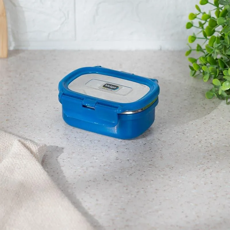 Arenda Microwave Safe Lunch Box (Dark Blue) - 150 mL media 1