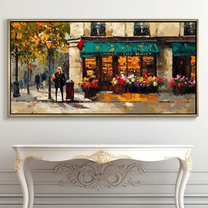 Boutique Bindings Canvas Wall Painting With Frame media 5