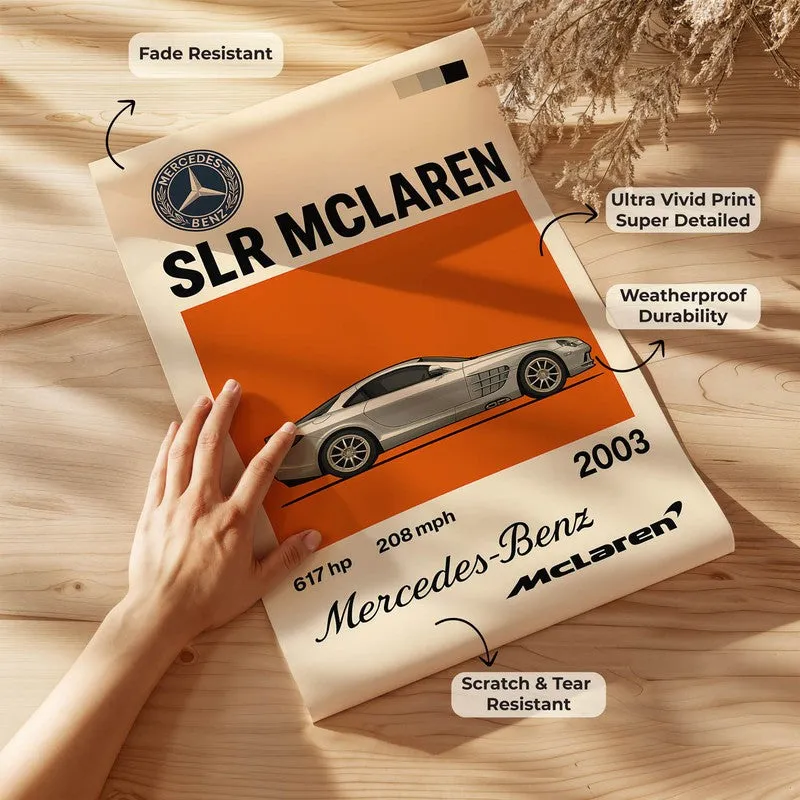 SLR McLaren Legacy Wall Poster media 7