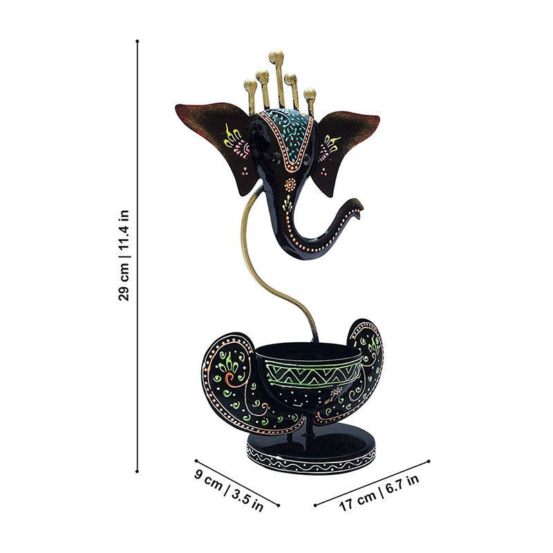 Jwala Ganesha Tealight Candle Holder media 8