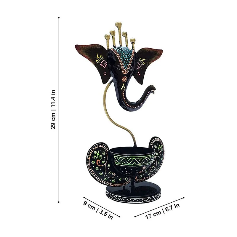 Jwala Ganesha Tealight Candle Holder media 8