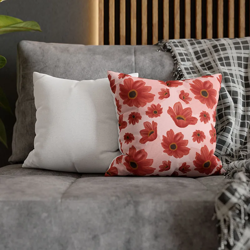 Floating Florals Velvet Cushion Cover Set - Set Of Two media 6