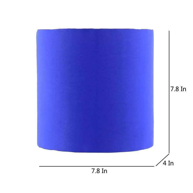 Cylindrical Floating Fabric Wall Lamp - Blue media 7