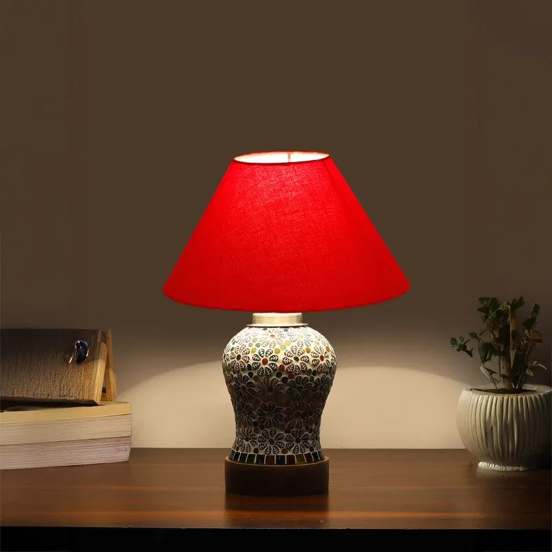 Rafelle Wooden Table Lamp - Multicolor media 1