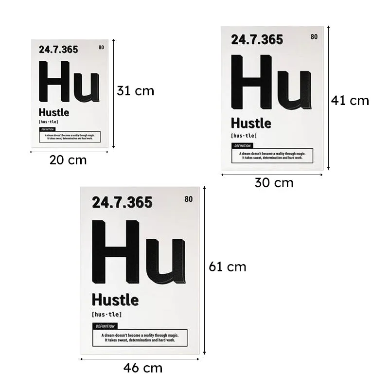 Hustle Energy Wall Poster media 10