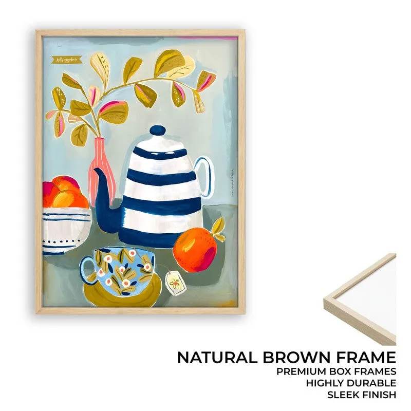 Kettle Couture Archival Canvas Wall Art - Brown media 9