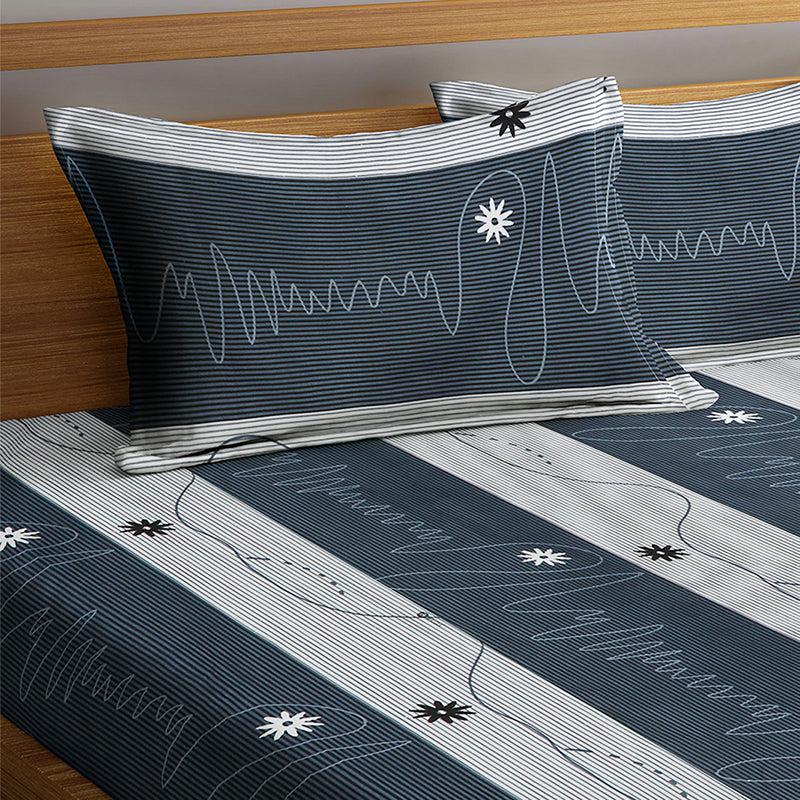 Migual Stripes Bedsheet - 150 GSM media 6