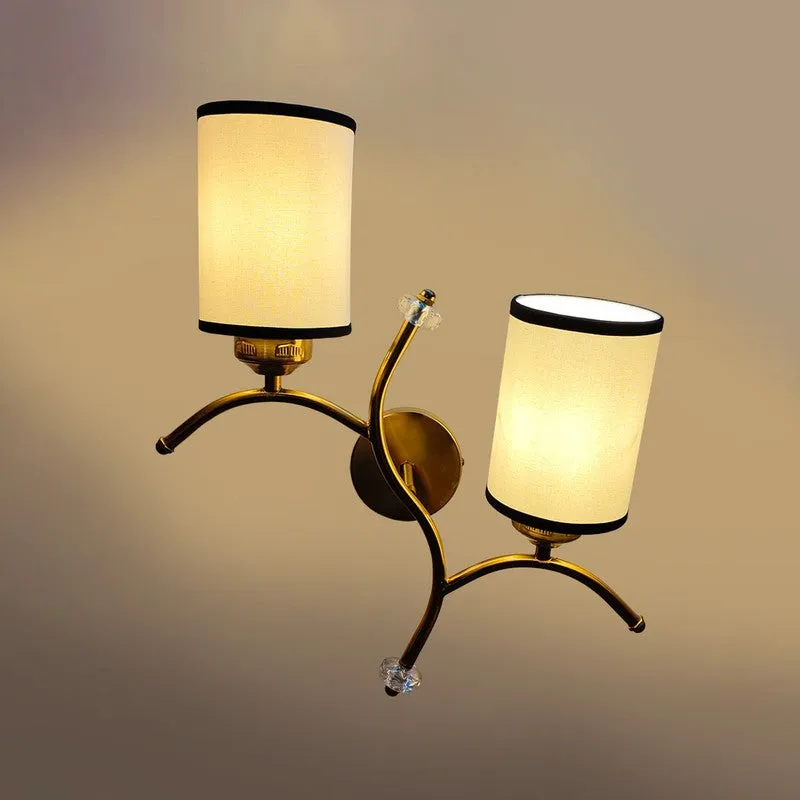LumiBranch Dual Cotton Wall Lamp - White media 5