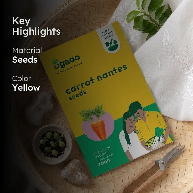 Ugaoo Carrot Nantes Seeds media 2
