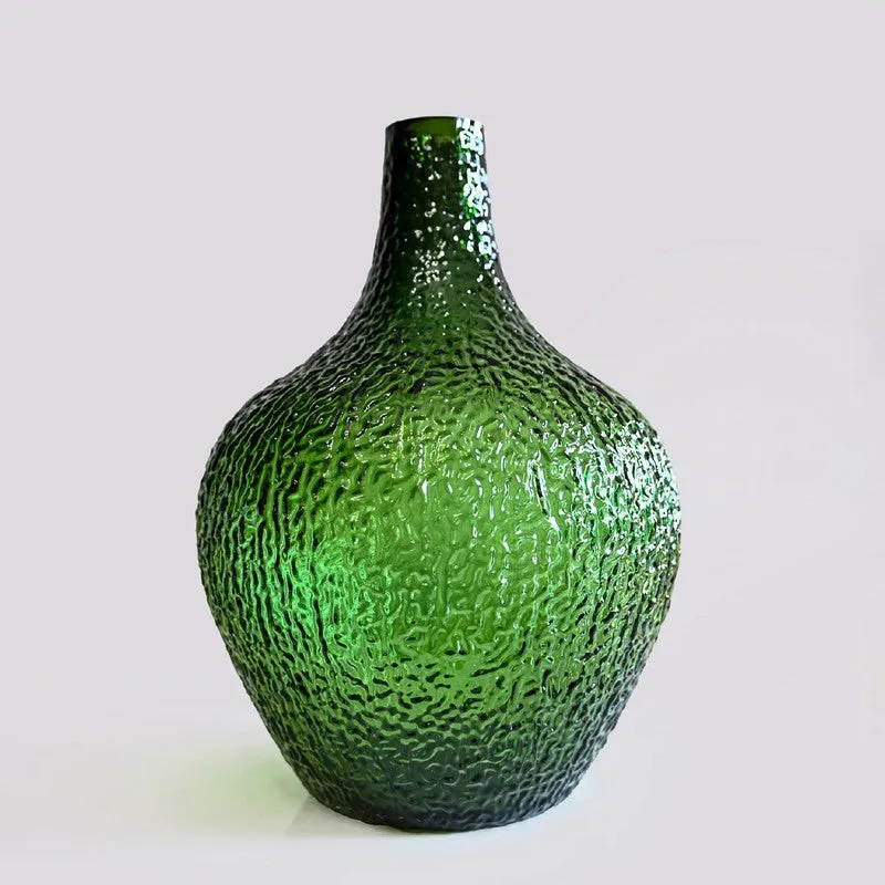Stonewave Glass Vase - Green media 3