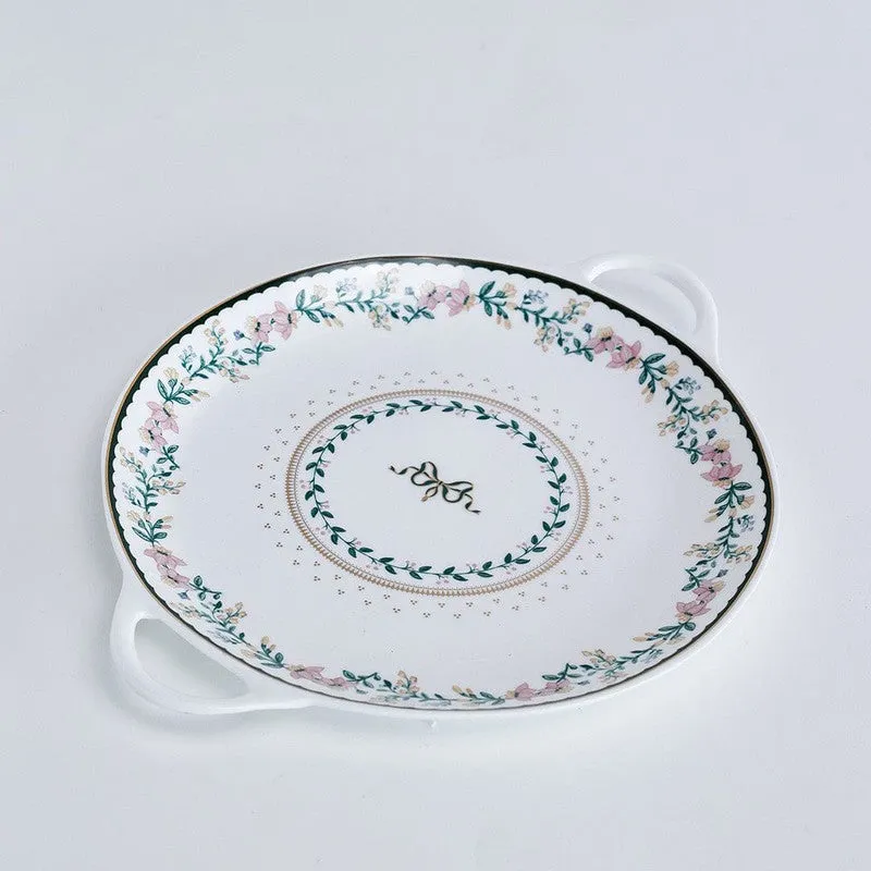Magique by The Wishing Chair Emerald Ribbon Lustre Mugs & Platter With Giftbox - Three Piece Set media 10