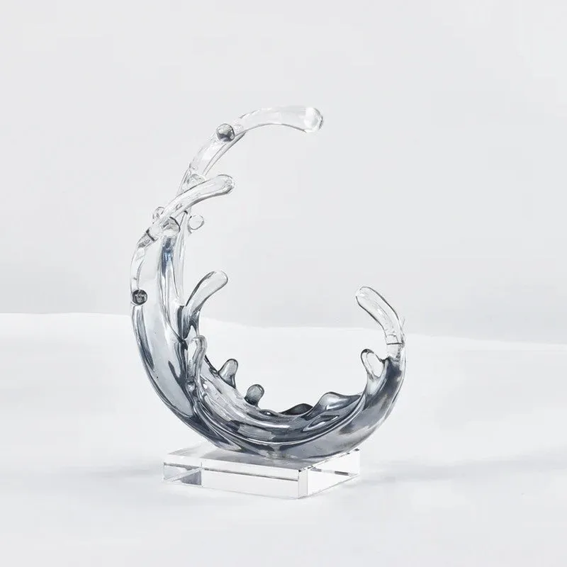 Undara Tide Resin Showpiece - Blue media 4