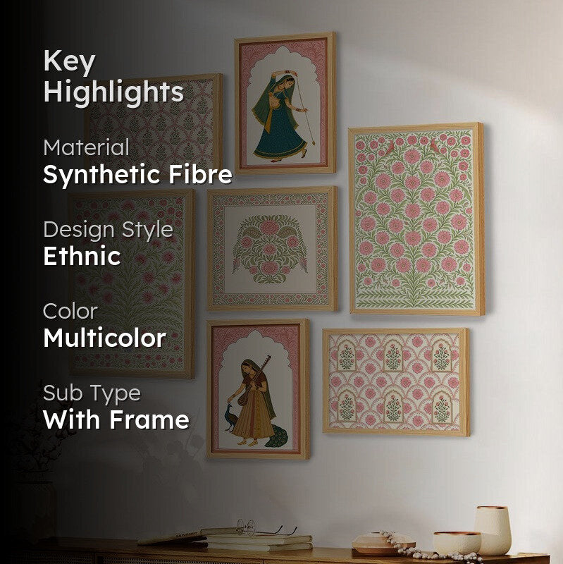 Lok Kala Wall Art - Set of Seven media 2