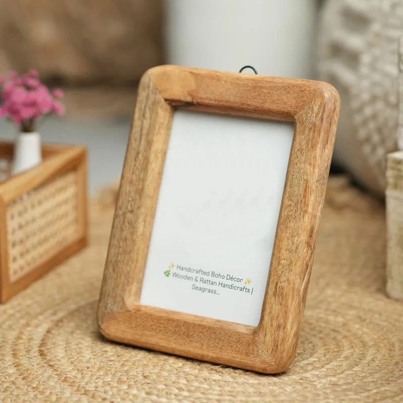 FrameShift Boho Wooden Photo Frame media 1