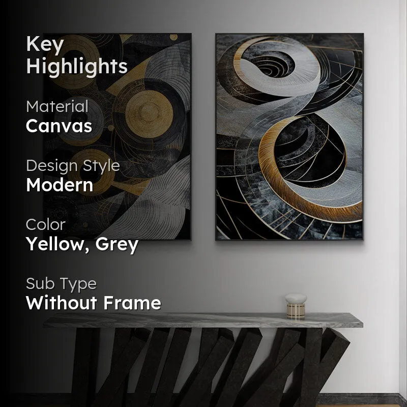 Moderna Sculpt Wall Art - Set Of Two media 2
