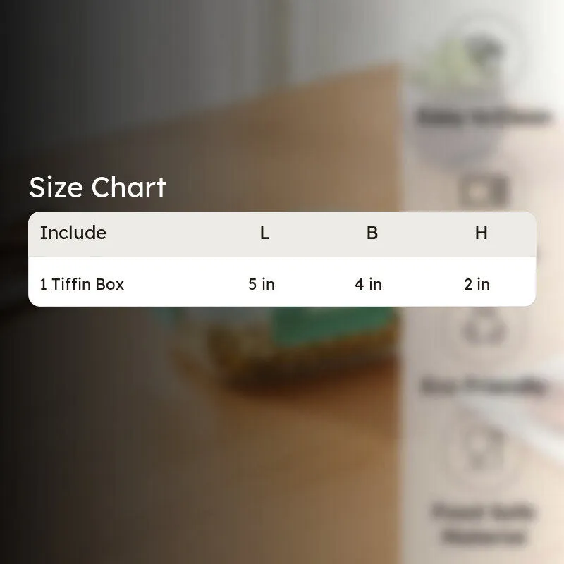 Grabix Leak Proof Glass Lunch Box - 220 ML media 13