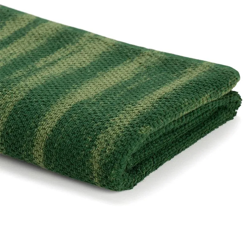 Sunscreen Terry Cotton Bath Towel - Green media 4