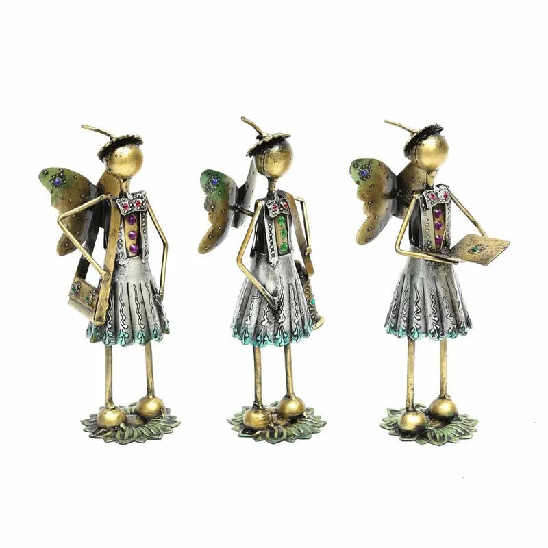 Fairy Forms Showpiece - Set Of Three media 3