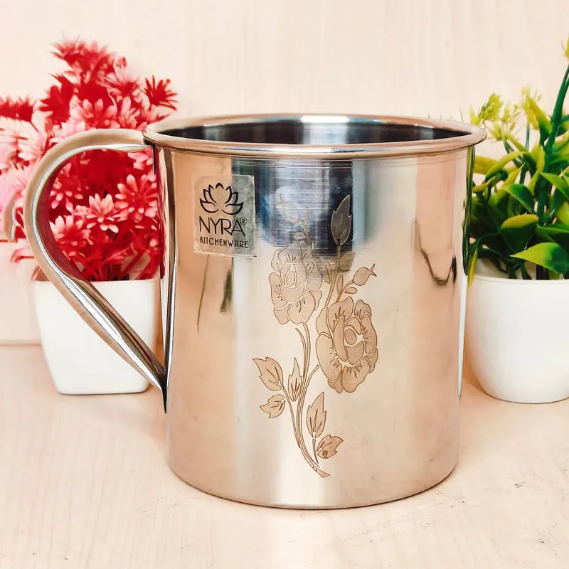 BrewFlow Stainless Steel Smooth Coffee Mug - 900 mL media 1