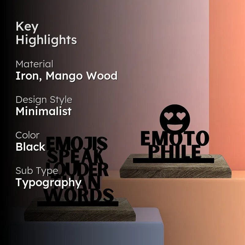 Emotophile Showpiece - Set Of Two media 2