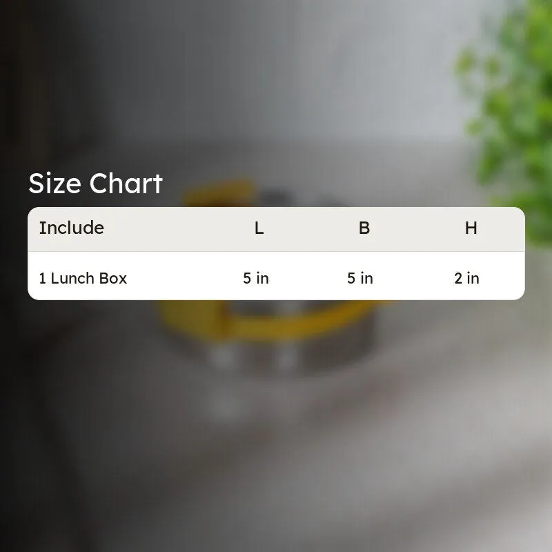 Clip Lock Lunch Box (275 mL) - Yellow media 7