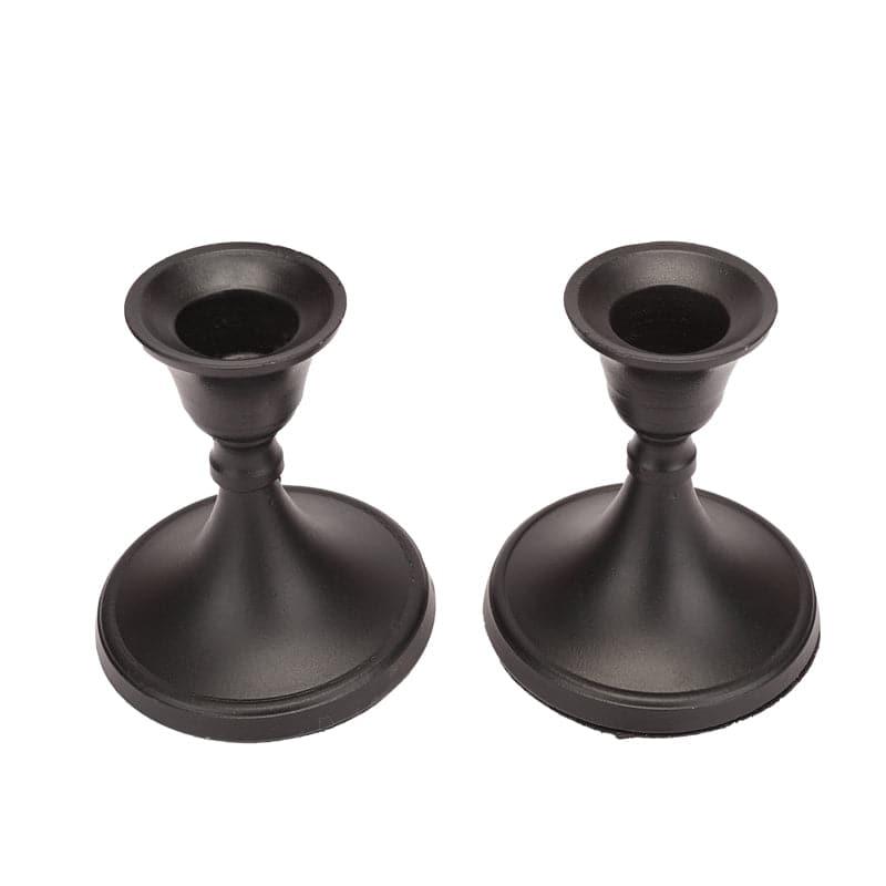 Gale Candle Holder (Black) - Set Of Two media 3
