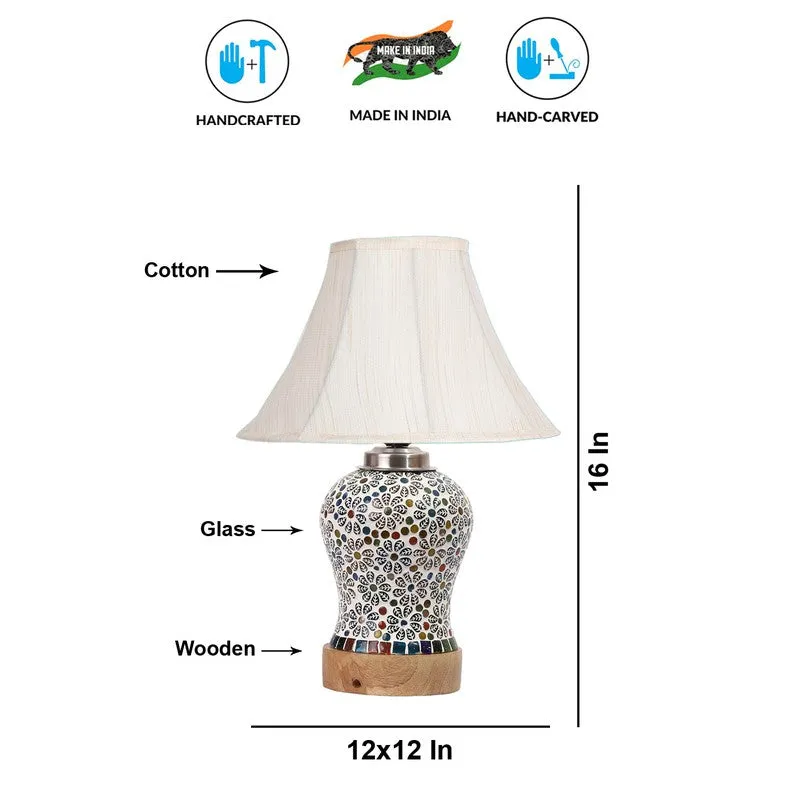 Minexa Wooden Table Lamp - Multicolor media 9