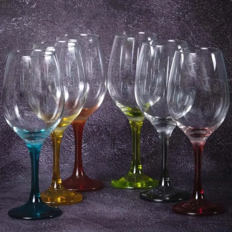 Discolights Glass Tumbler (385 ML) - Set Of Six media 1