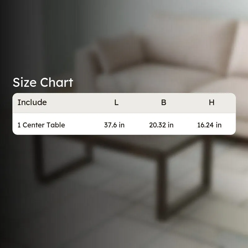 Zexon Sheesham Wooden Center Table - Grey media 9