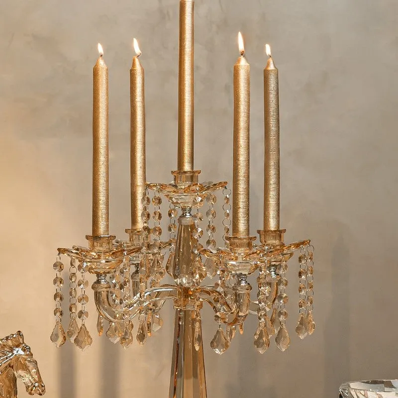 Aurora Crystal Candle Holder media 5