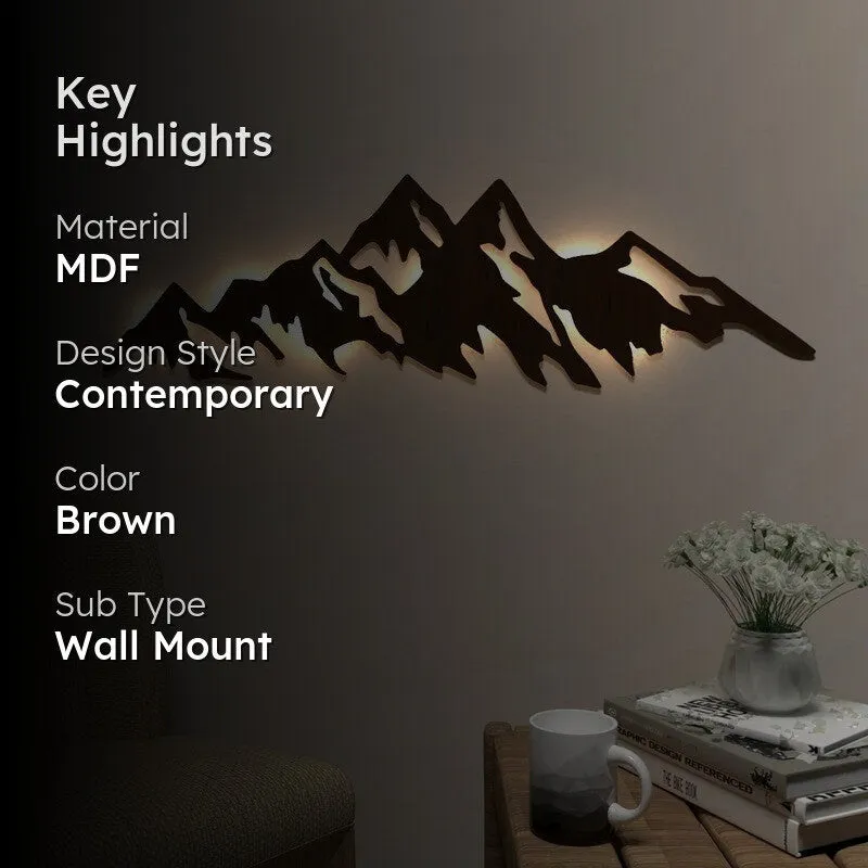 HighlandGlow Backlit MDF Wall Accent media 2