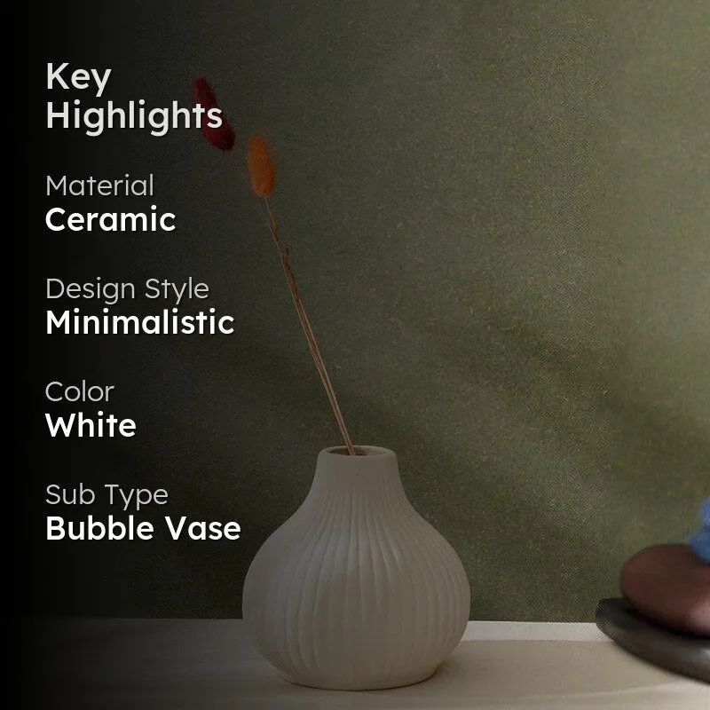Kella Vase - White media 2