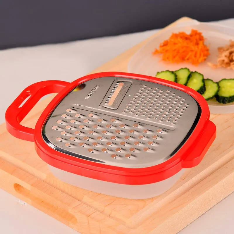 Wellberg 5-in-1 Stainless Steel Grater media 1