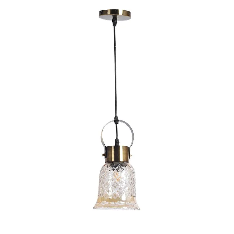 Eloria Pendant Glass Ceiling Lamp media 5