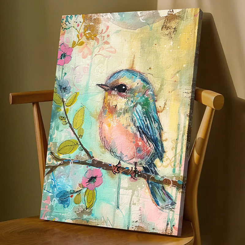 Whimiscal Bird I Wall Art media 5