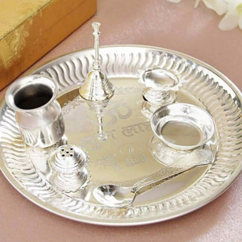 Aaradhya Pooja Thali Set media 5