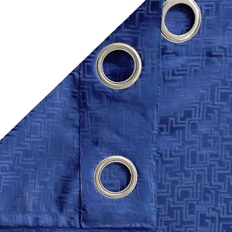Fasho Blackout Curtain (Blue) - Set Of Two media 3