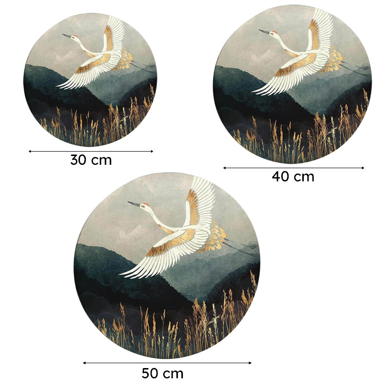 Stork Flight Canvas Wall Art media 5