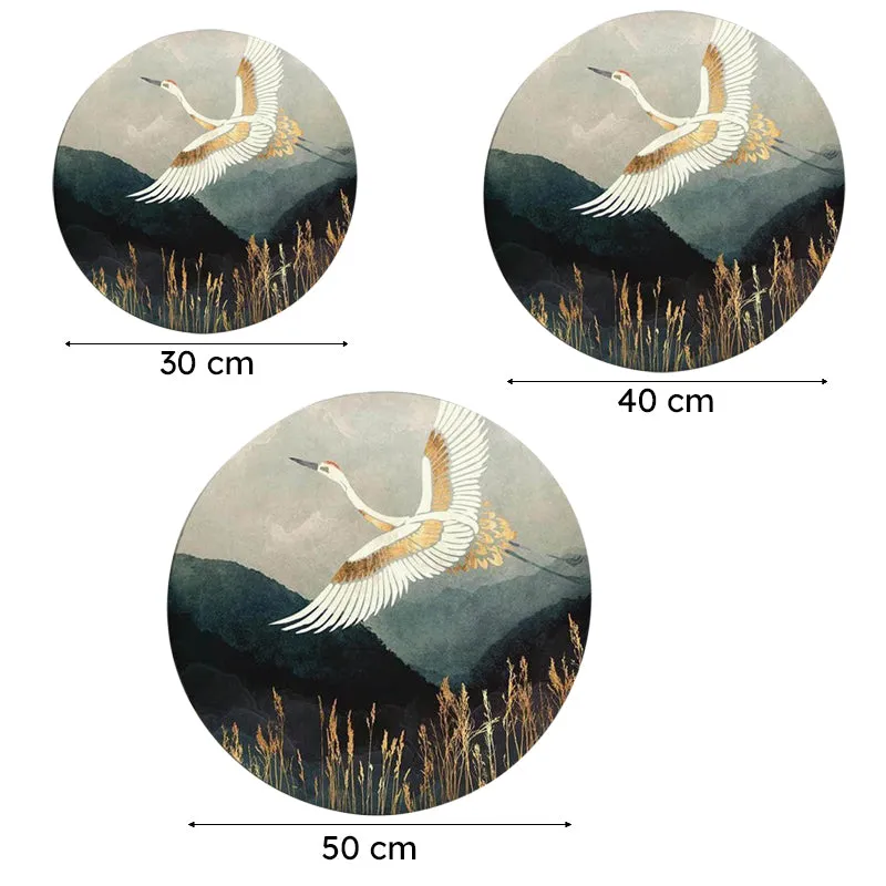 Stork Flight Canvas Wall Art media 5