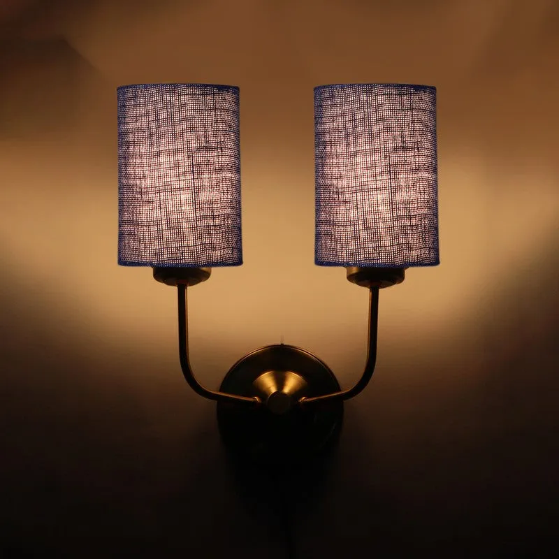 Lumoire Duo Metal Wall Lamp - Blue media 7