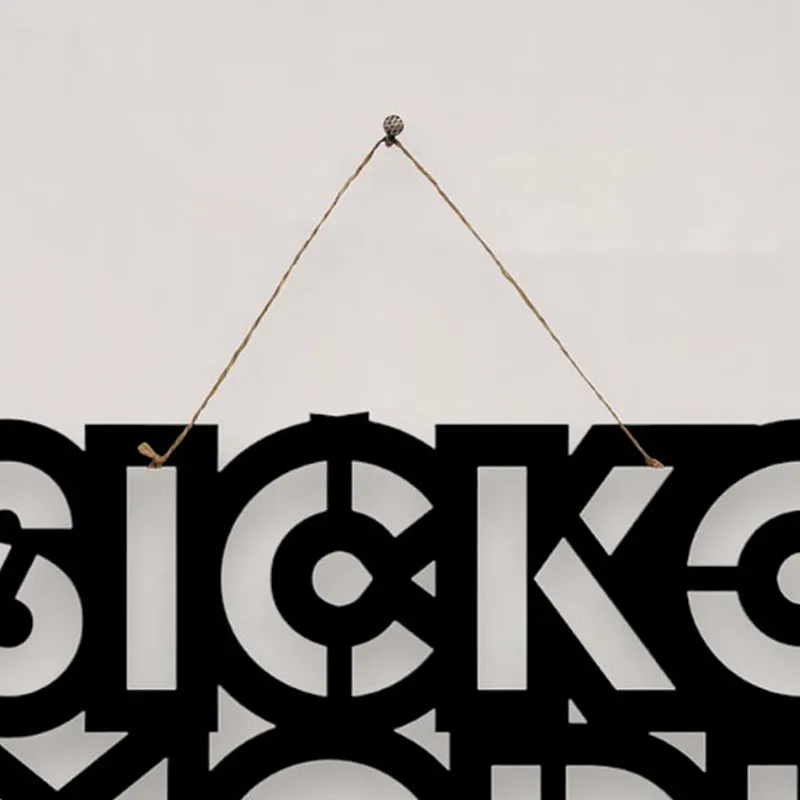 Sicko Mode Mild Steel Wall Accent media 4