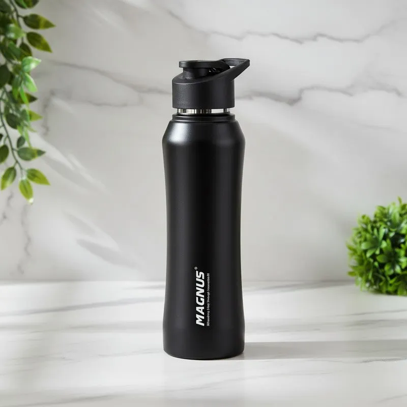 Fluxa Stainless Steel Water Bottle (Black) - 750 mL media 1