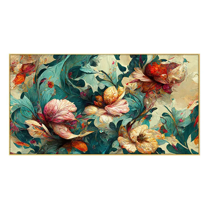 Carnation Glamour Floral Canvas Wall Painting media 3