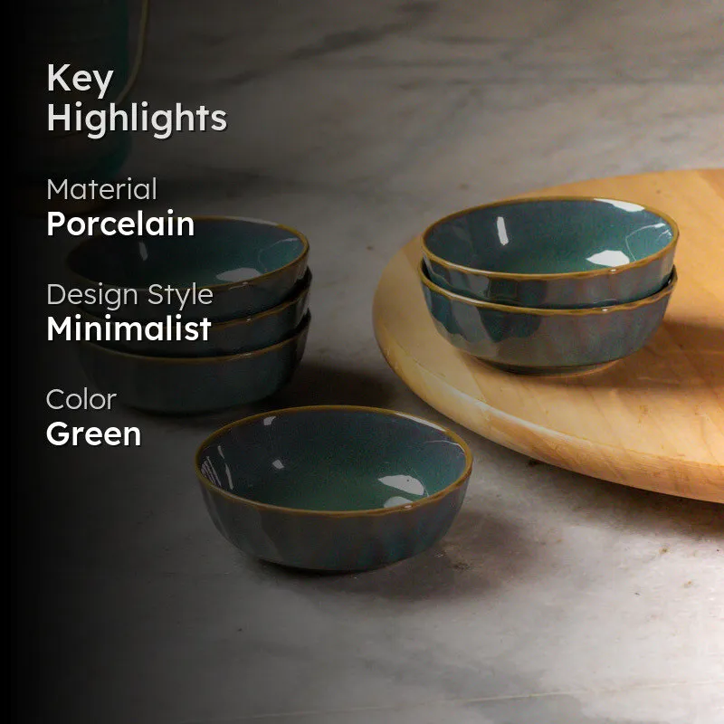 Veyra Snack Bowl(190 mL) - Set Of Six media 2