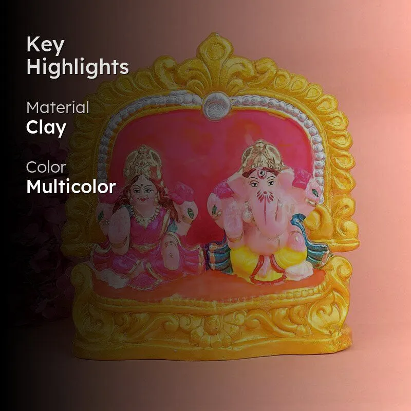 Ethereal Lakshmi Ganesha Idol media 2