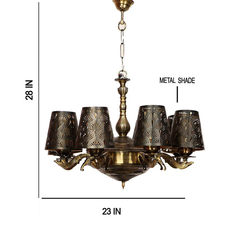 Ethnic Noma Etched Vilona Ceiling Lamp media 5