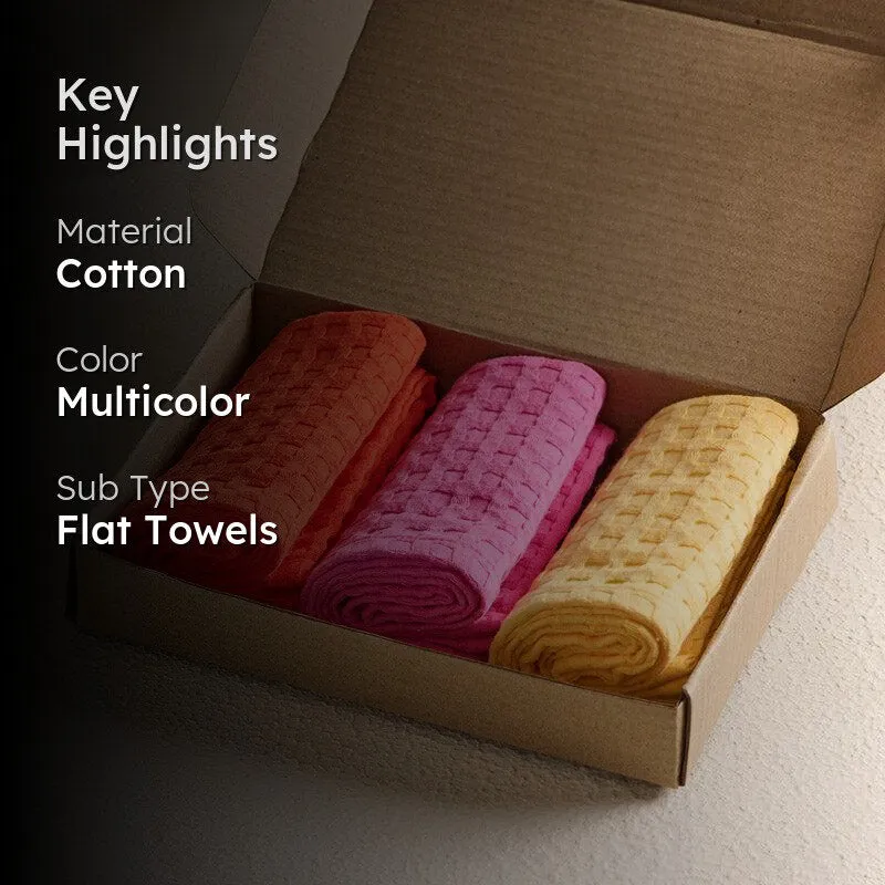 Sunset Hues Towel Set & Lunch Bag - Four Piece Set media 2