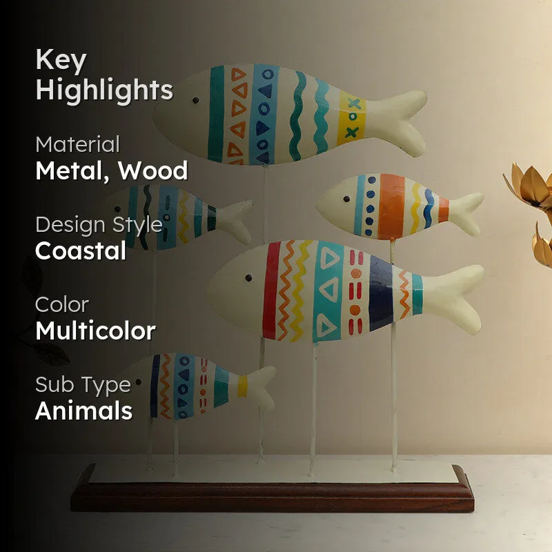 Vibrant Matsya Showpiece media 2