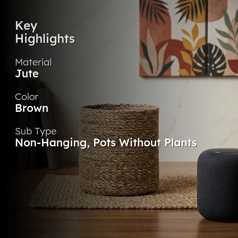 Enchanted Garden Jute Planter media 2